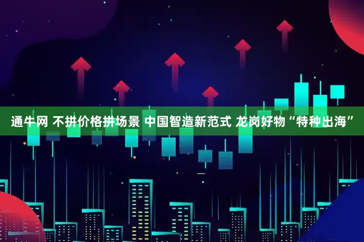 通牛网 不拼价格拼场景 中国智造新范式 龙岗好物“特种出海”